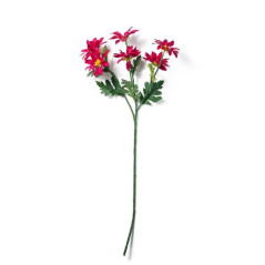 GAZANIA FUCSIA 6 FIORI H.59CM EAN 8056001133775 INGROSSO FIORI FINTI D'ARREDO