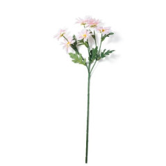 GAZANIA ROSA 6 FIORI H.59CM EAN 8056001133768 INGROSSO FIORI FINTI D'ARREDO
