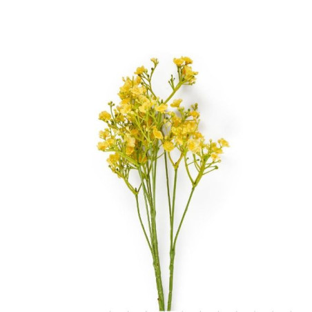 VELO DA SPOSA GIALLO H.70CM EAN 8056001125640 INGROSSO FIORI FINTI D'ARREDO