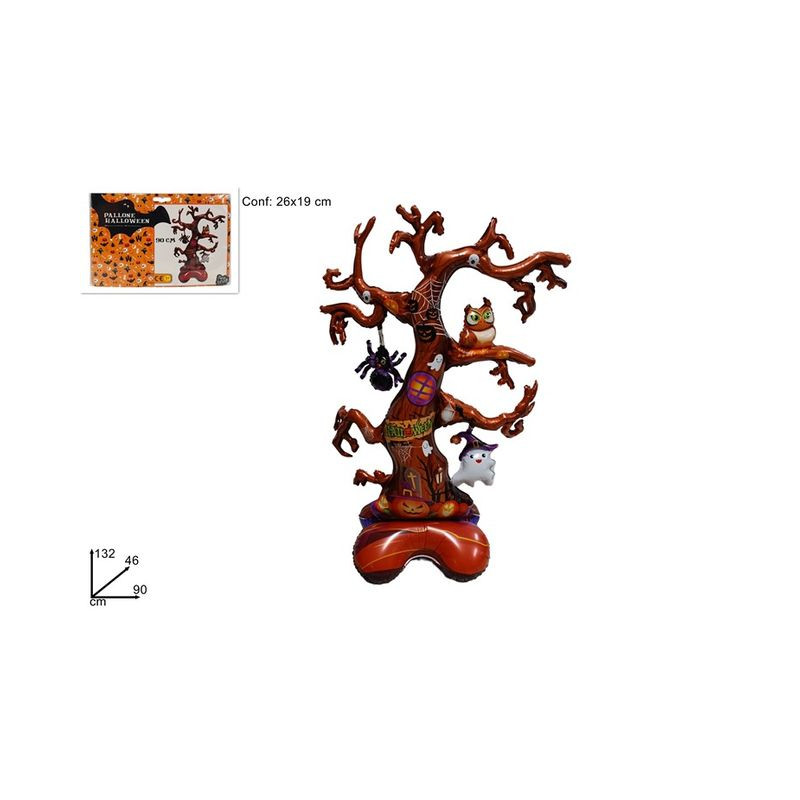 PALLONE ALBERO HALLOWEEN 90 CM YY-F0808 EAN 8053482171067 INGROSSO DECORAZIONI HALLOWEEN PALLONE ALBERO HALLOWEEN 90 CM YY-F0808 EAN 8053482171067 INGROSSO DECORAZIONI HALLOWEEN