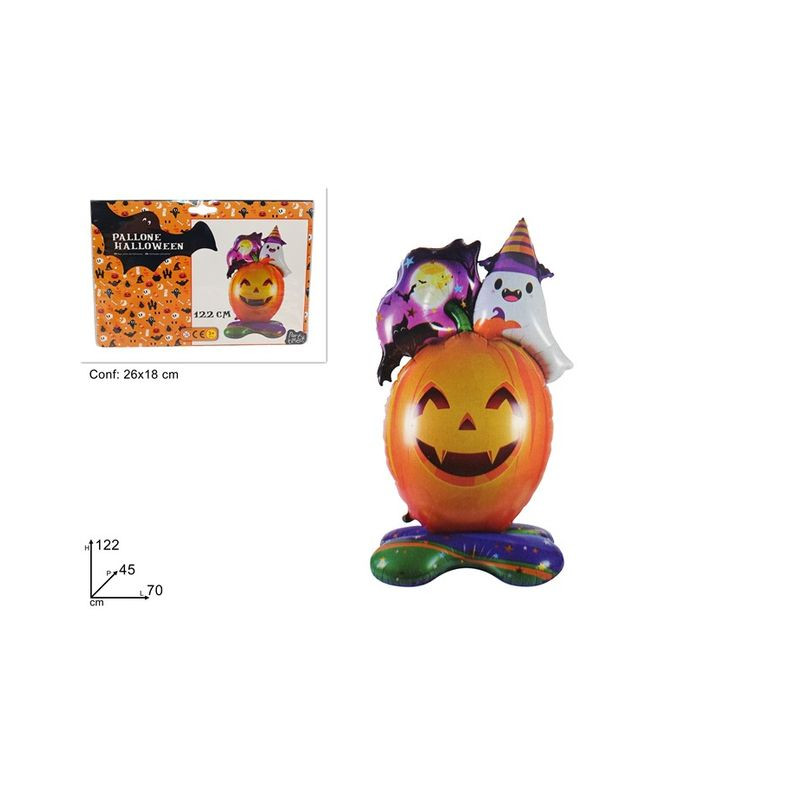 PALLONE ZUCCA HALLOWEEN 122 CM EAN 8053482171050 INGROSSO DECORAZIONI HALLOWEEN PALLONE ZUCCA HALLOWEEN 122 CM EAN 8053482171050 INGROSSO DECORAZIONI HALLOWEEN