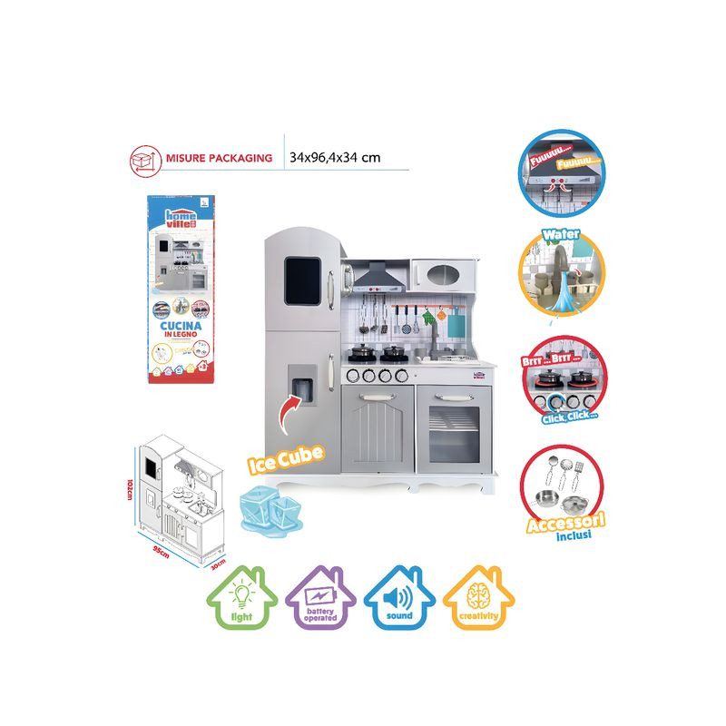 HOME VILLE CUCINA LEGNO C/ACQUA LU/SU BI EAN 8056894909242 INGROSSO GIOCHI ELETTRODOMESTICI HOME VILLE CUCINA LEGNO C/ACQUA LU/SU BI EAN 8056894909242 INGROSSO GIOCHI ELETTRODOMESTICI