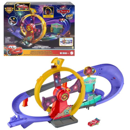CARS PISTA DELLA VITTORIA DI SAETTA MCQU EAN 0194735385171 INGROSSO PISTE MODELLINI AUTO
