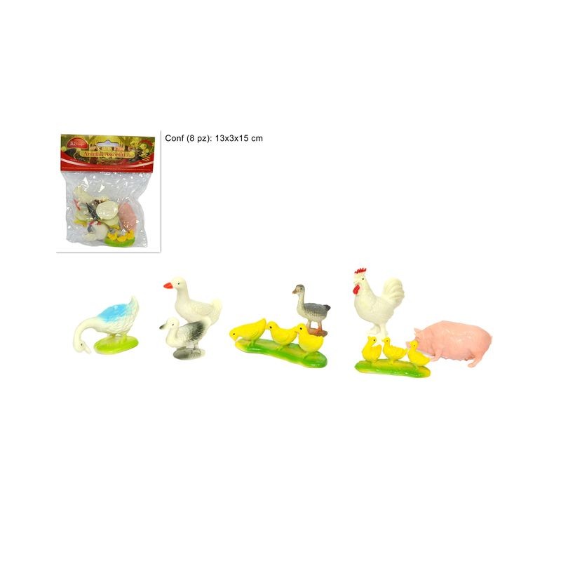 ANIMALI CORTILE ASS. 8PZ EAN 8033113050534 INGROSSO PERSONAGGI PER IL PRESEPE ANIMALI CORTILE ASS. 8PZ EAN 8033113050534 INGROSSO PERSONAGGI PER IL PRESEPE