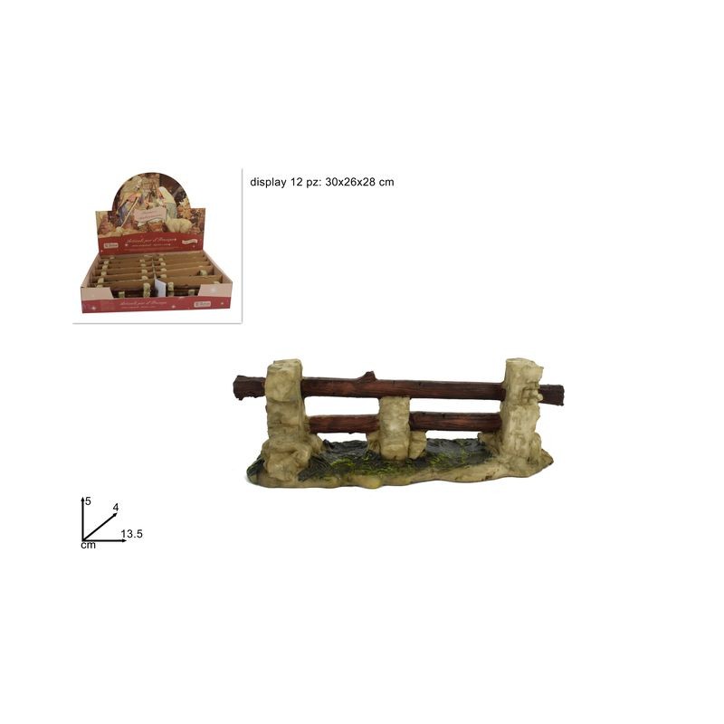 STACCIONATA 13,5X5CM EAN 8033113237553 INGROSSO ACCESSORI PER IL PRESEPE STACCIONATA 13,5X5CM EAN 8033113237553 INGROSSO ACCESSORI PER IL PRESEPE