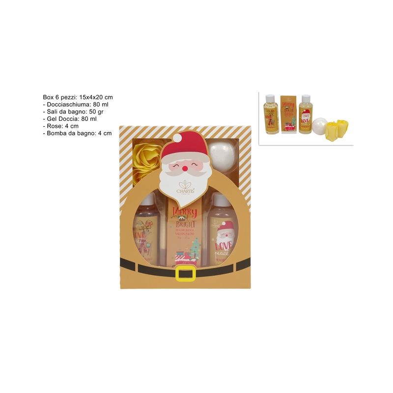 SET DA BAGNO 4PZ CONF. REG. BABBO N. ORO EAN 8053482402178 INGROSSO OGGETTISTICA NATALIZIA SET DA BAGNO 4PZ CONF. REG. BABBO N. ORO EAN 8053482402178 INGROSSO OGGETTISTICA NATALIZIA
