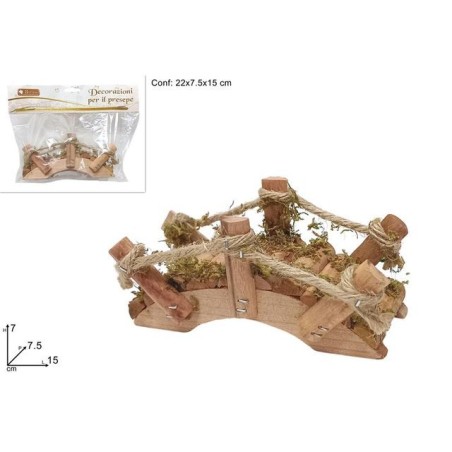 PONTICELLO TRONCHI EAN 8033113177637 INGROSSO ACCESSORI PER IL PRESEPE