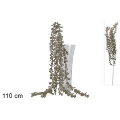 STELO PENDENTE GLITTERATO 110 CM CHAMPAG EAN 8053482353821 INGROSSO OGGETTISTICA NATALIZIA