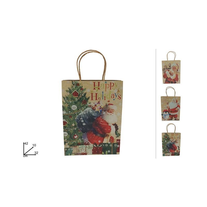 BUSTA REGALO BABBO NAT, 42X10X32CM 3ASS EAN 8053482239743 INGROSSO SACCHETTI E SHOPPER NATALIZI BUSTA REGALO BABBO NAT, 42X10X32CM 3ASS EAN 8053482239743 INGROSSO SACCHETTI E SHOPPER NATALIZI