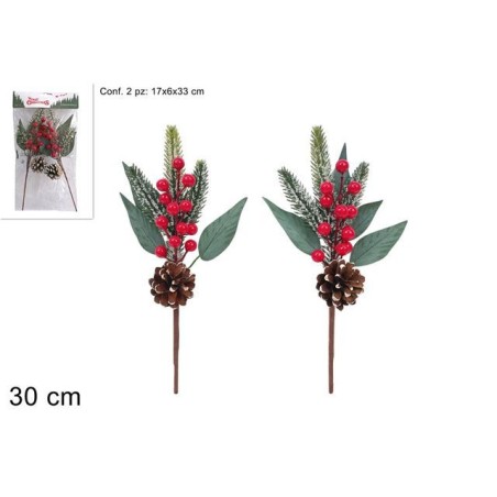 SPILLONE CHIUDIPACCO INNEV. 30CM C/BACCH EAN 8053482483344 INGROSSO BUSTE E CARTA REGALO NATALIZIA