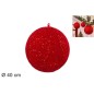PALLA NATALIZIA GONF. ROSSA C/PAIL. 40CM EAN 8053482497099 INGROSSO PALLINE DI NATALE PALLA NATALIZIA GONF. ROSSA C/PAIL. 40CM EAN 8053482497099 INGROSSO PALLINE DI NATALE