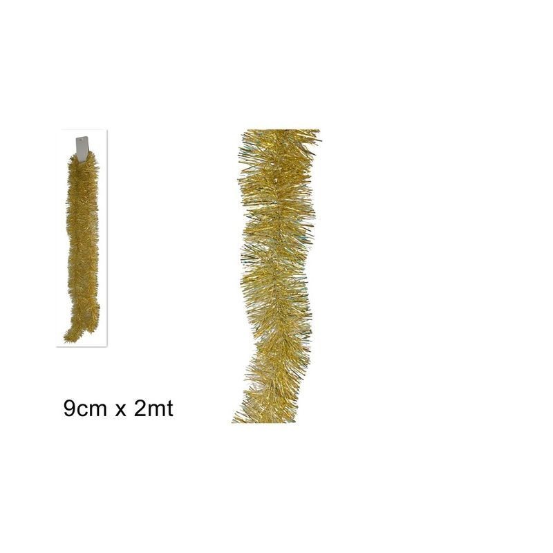 FILO ADDOBBO 2MTX9CM LAMIN. ORO EAN 8053482455792 INGROSSO GHIRLANDE NATALIZIE FILO ADDOBBO 2MTX9CM LAMIN. ORO EAN 8053482455792 INGROSSO GHIRLANDE NATALIZIE