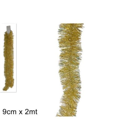 FILO ADDOBBO 2MTX9CM LAMIN. ORO EAN 8053482455792 INGROSSO GHIRLANDE NATALIZIE