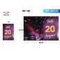 BIGLIETTO N.20 89339 EAN 8053288689339 INGROSSO BIGLIETTI COMPLEANNO BIGLIETTO N.20 89339 EAN 8053288689339 INGROSSO BIGLIETTI COMPLEANNO