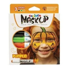 CARIOCA MASK UP ZUCCA BOX 3PZ EAN 8003511434908 INGROSSO TRUCCHI DI CARNEVALE