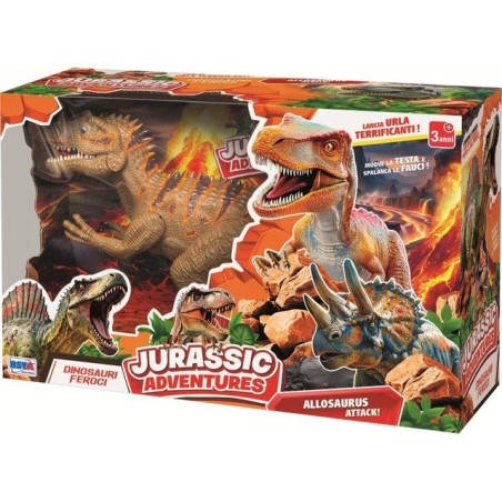 ALLOSAURO JURASSIC ADVENTURES EAN 8004817123510 INGROSSO ANIMALI GIOCATTOLO