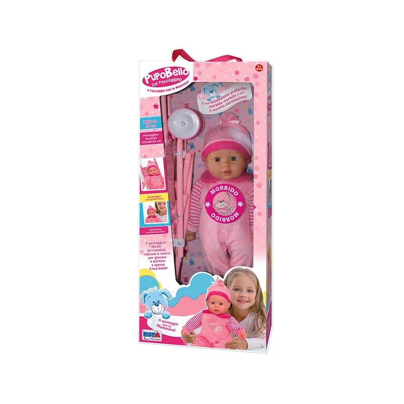 BAMBOLA PUPOBELLO 40 CM C/PASSEGGINO MET EAN 8004817109064 INGROSSO BAMBOLE ECONOMICHE BAMBOLA PUPOBELLO 40 CM C/PASSEGGINO MET EAN 8004817109064 INGROSSO BAMBOLE ECONOMICHE