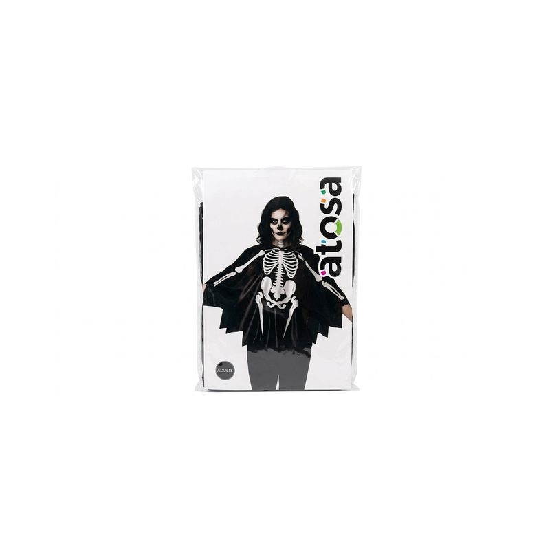 PONCHO SCHELETRO TINTA UNICA 84067 EAN 8422259840671 INGROSSO SET TRAVESTIMENTI HALLOWEEN PONCHO SCHELETRO TINTA UNICA 84067 EAN 8422259840671 INGROSSO SET TRAVESTIMENTI HALLOWEEN