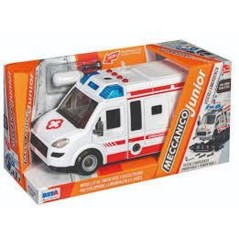 AMBULANZA DA ASSEMBLARE MECCANICO JUNIOR EAN 8004817119780 INGROSSO MODELLINI AUTO