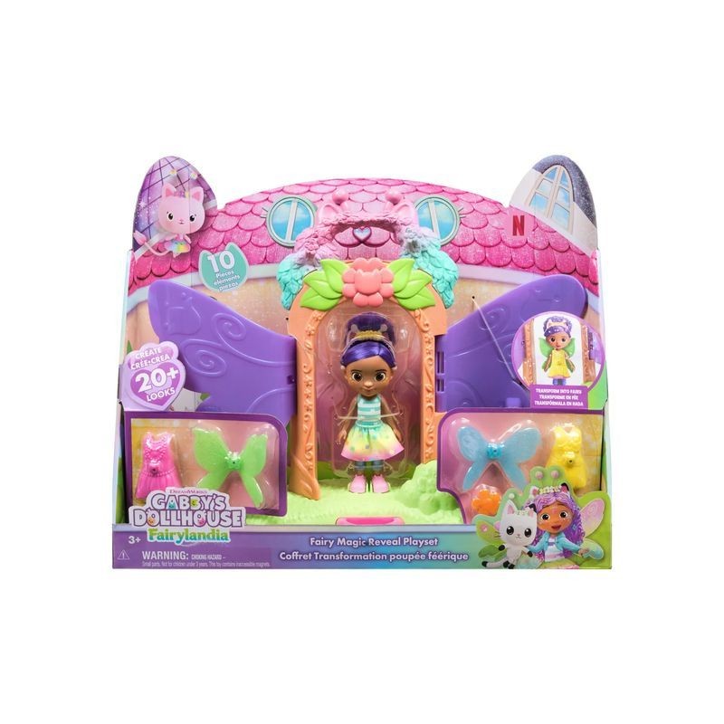 GABBY'S DOLLHOUSE FAIRYLANDIA TRASF. EAN 0681147107908 INGROSSO ACCESSORI PER BAMBOLE GABBY'S DOLLHOUSE FAIRYLANDIA TRASF. EAN 0681147107908 INGROSSO ACCESSORI PER BAMBOLE