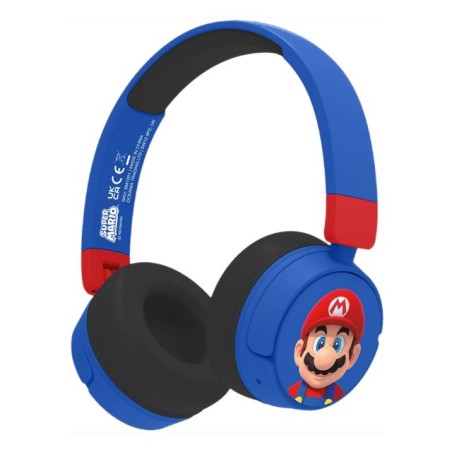 CUFFIA KIDS W. SUPERMARIO SM1001 EAN 5055371625753 INGROSSO ACCESSORI TELEFONO