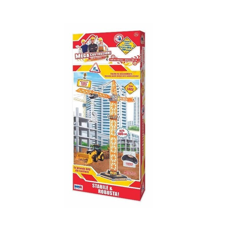 GRU FILOGUIDATA 100 CM MEGA COSTRUZIONI EAN 8004817109071 INGROSSO MEZZI CON RADIOCOMANDO GRU FILOGUIDATA 100 CM MEGA COSTRUZIONI EAN 8004817109071 INGROSSO MEZZI CON RADIOCOMANDO