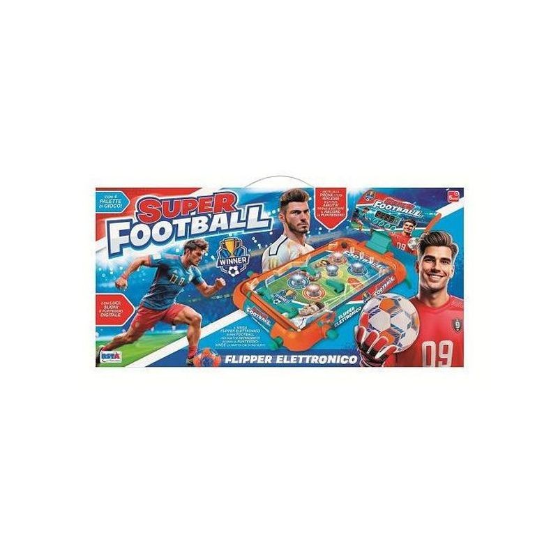 GIOCO FLIPPER ELETTRONICO SUPER FOOTBALL EAN 8004817123763 INGROSSO SFIDE TRA AMICI GIOCO FLIPPER ELETTRONICO SUPER FOOTBALL EAN 8004817123763 INGROSSO SFIDE TRA AMICI