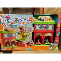 GARAGE PRIMIGIOCHI SPEEDY AND GO EAN 8004817123985 INGROSSO GIOCHI PRIMA INFANZIA
