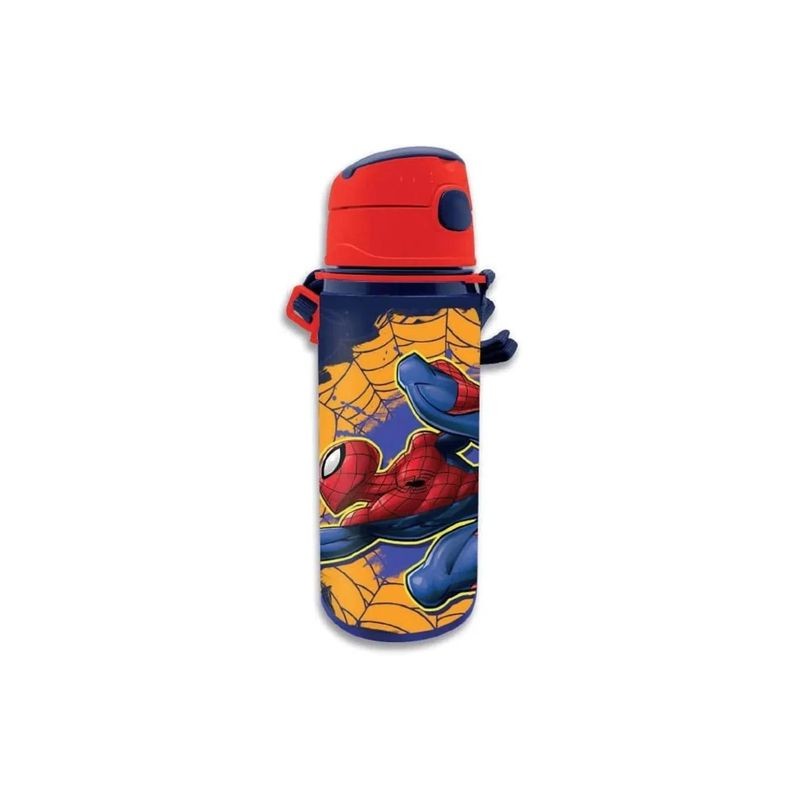 BORRACCIA ALLUMINIO 600ML SPIDERMAN C/ST EAN 8435507885348 INGROSSO BORRACCE