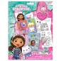COLOURING SET C/ADESIVI GABBY'S DOLLHOUS EAN 8435507885560 INGROSSO LIBRI PER BAMBINI