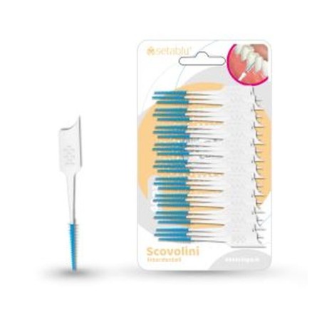 SCOVOLINO INTERDENTALE 40PZ EAN 8053298621701 INGROSSO ARTICOLI IGIENE ORALE