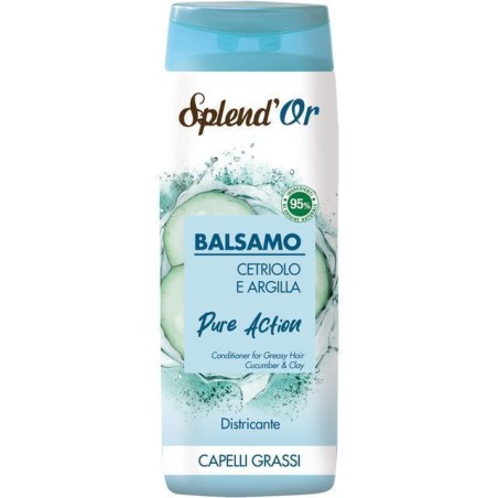 SPLENDOR BALSAMO 300ML CETRIOLO ARGILLA EAN 8003510037285 INGROSSO SHAMPOO