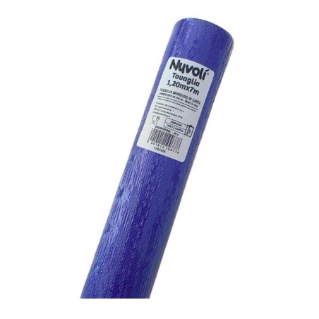 TOVAGLIA SOFT 1,2X7MT BLU EAN 8001512100778 INGROSSO TOVAGLIE PER PARTY