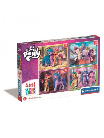INGROSSO PUZZLE 4IN1 LITTLE PONY