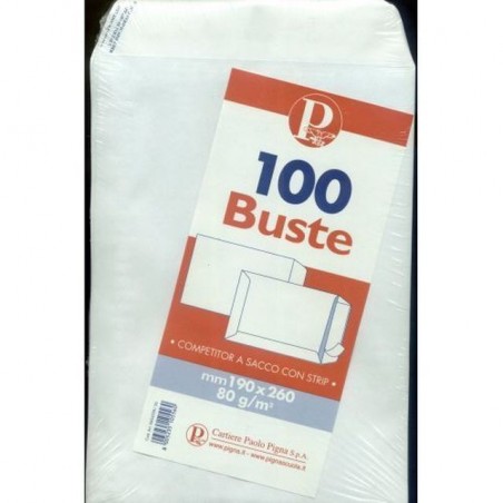 INGROSSO BUSTE C/STRIP 19X26 PZ.