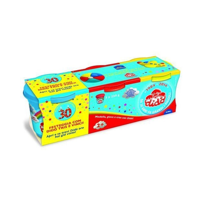 DIDO' TRIS VASETTI G/R/A EAN 8000144049066 INGROSSO PASTA PER MODELLARE DIDO DIDO' TRIS VASETTI G/R/A EAN 8000144049066 INGROSSO PASTA PER MODELLARE DIDO