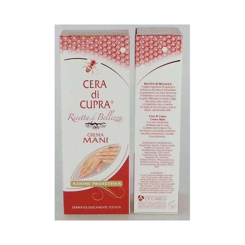 CERA DI CUPRA CREMA MANI 75 ML EAN 8002140050978 INGROSSO CREME