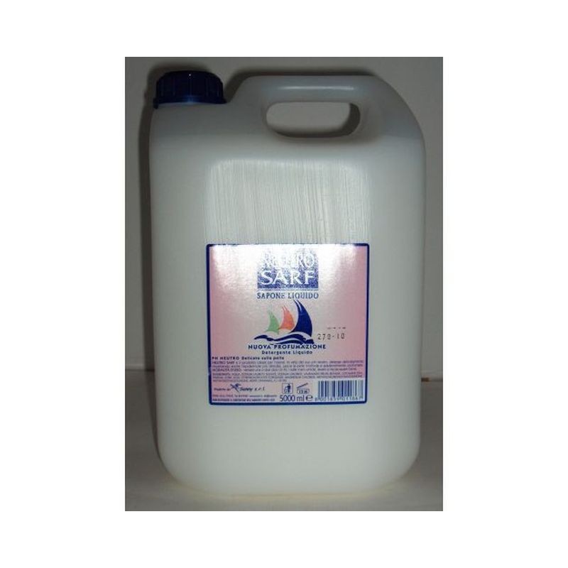 SAPONE LIQUIDO LT.5 MUSCHIO BIANCO 2 EAN 8001859011867 INGROSSO DOCCIA SCHIUMA
