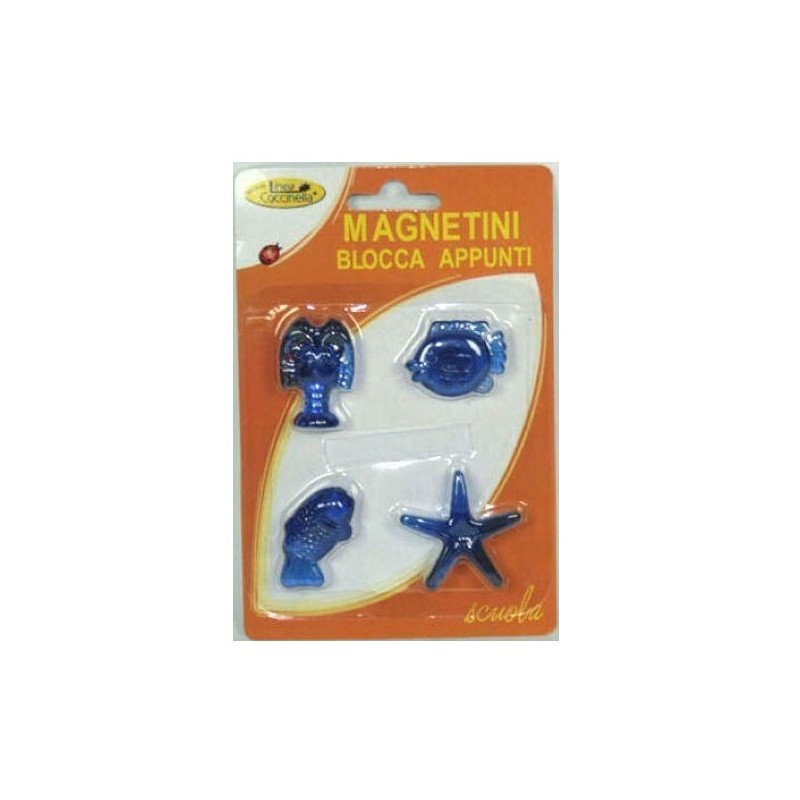 MAGNETINI BLOCCA APPUNTI PZ.4 EAN 8027501023613 INGROSSO LOTTERIA