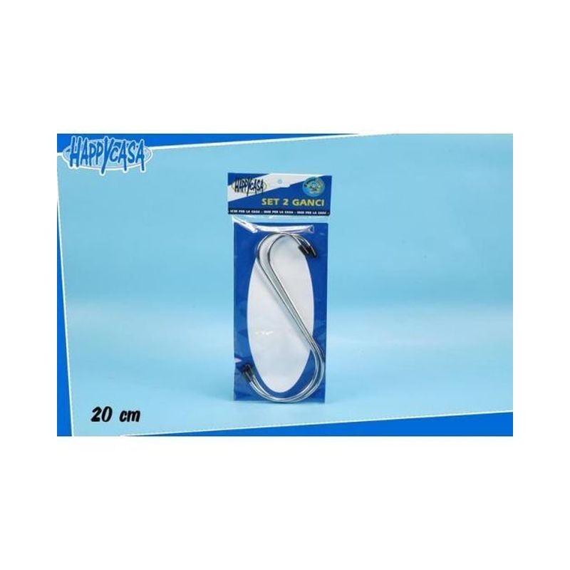 SET 2 GANCI S GRANDI EAN 8015361259693 INGROSSO VITI E CHIODI