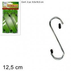 INGROSSO GANCI FERRO CM 12.5 2PZ