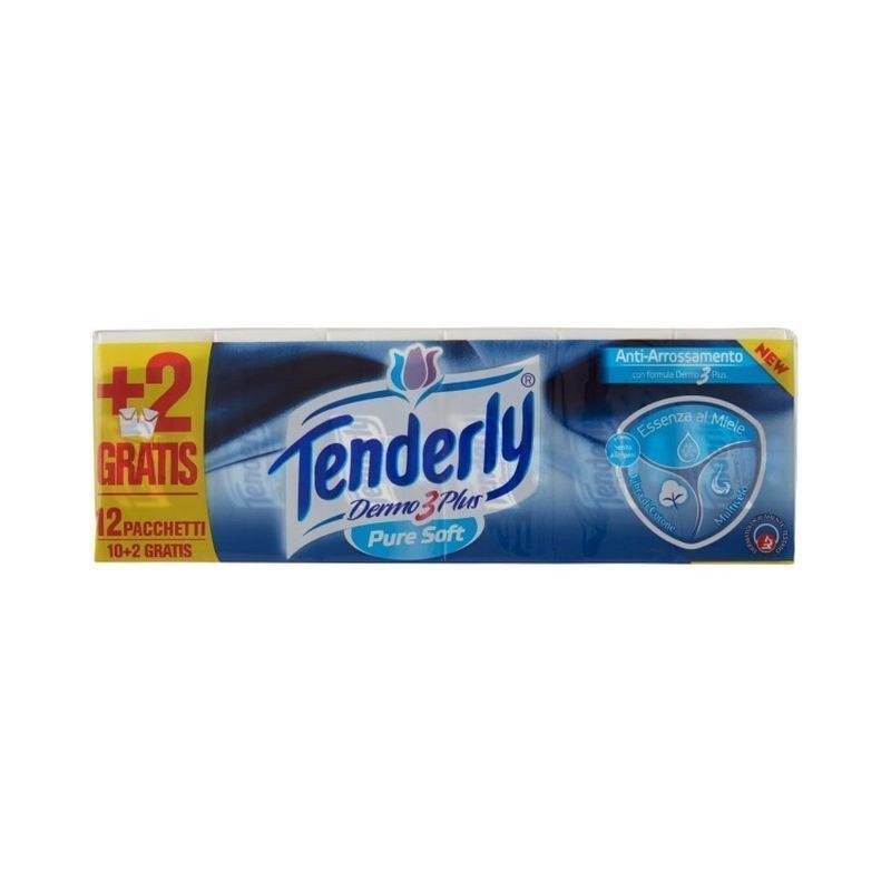 TENDERLY FAZZOLETTI X 12 EAN 8004338002875 INGROSSO IGIENE PERSONALE