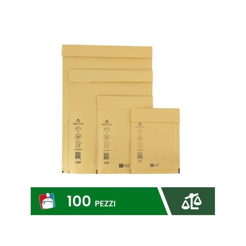 BUSTE SACBOLL 100X165 (10) EAN 0783164500000 INGROSSO BUSTE E LETTERE