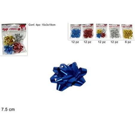 INGROSSO COCCARDA 7.5 CM 4PZ