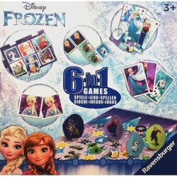 INGROSSO FROZEN GIOCO 6 IN 1
