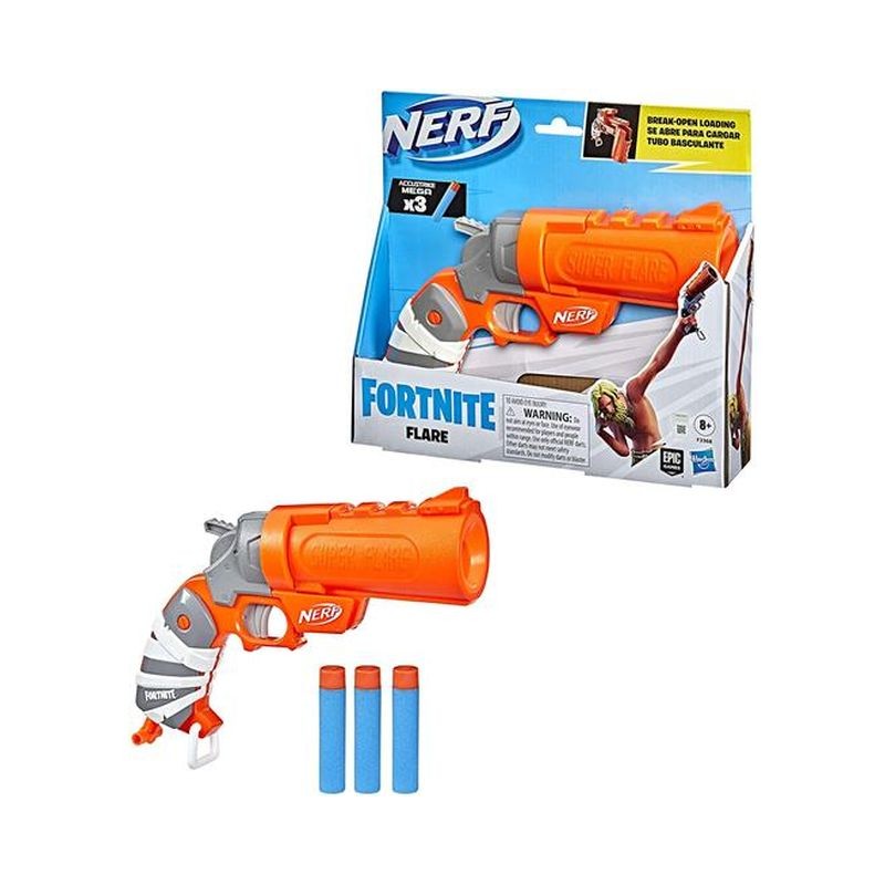 NERF FORTNITE FLARE EAN 5010994118075 INGROSSO PISTOLE GIOCATTOLO