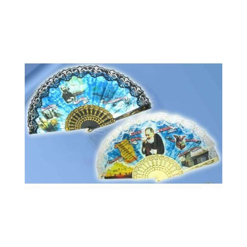 VENTAGLIO P.PIO C/MERLETTO EAN 8027501130540 INGROSSO VENTILATORI