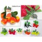 MAGNETI FRUTTA 8 ASS. ART.P0058 EAN 8034048060544 INGROSSO CALAMITE SOUVENIR