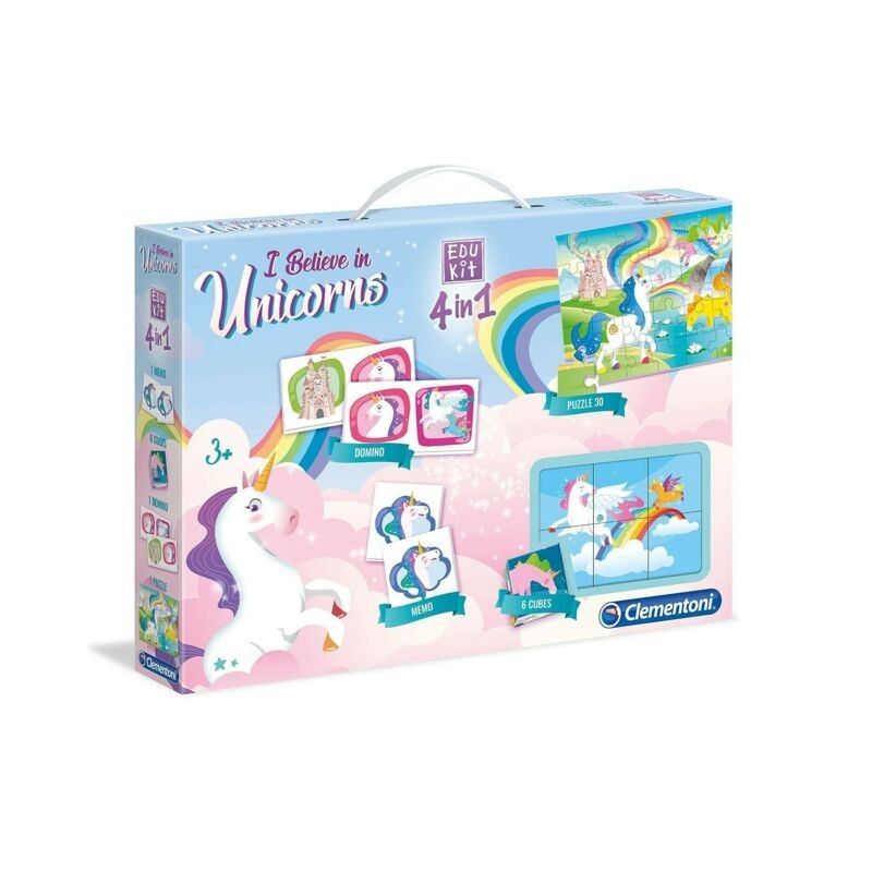 EDUKIT 4IN1 UNICORNO EAN  INGROSSO GIOCHI SAPIENTINO