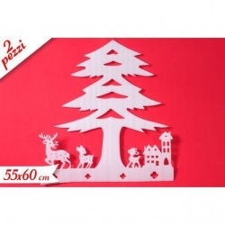 INGROSSO DECORAZIONE ALBERO 2PZ